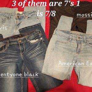 4 Piece Size 7 Pants